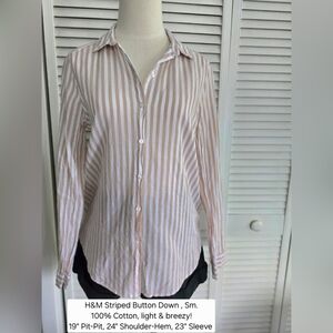 Striped Button Down Shirt